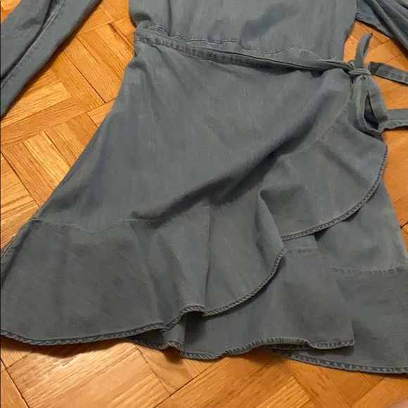 Mini denim dress - Picture 2 of 6